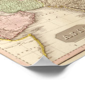 アジアパノラママップアジア3 ポスター (角)