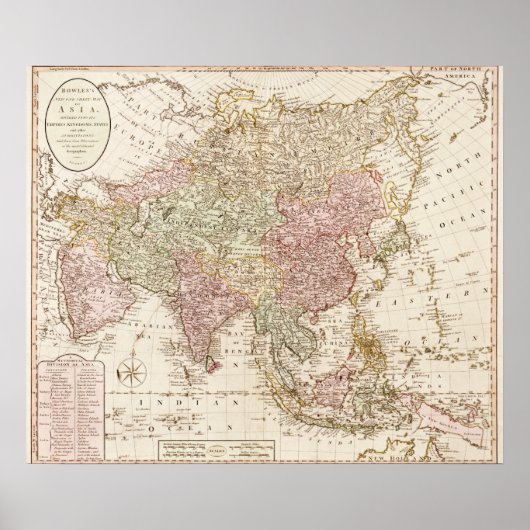 アジアパノラママップアジア4 ポスター (正面)