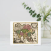 アジアパノラママップアジア5 ポストカード (スタンド正面)