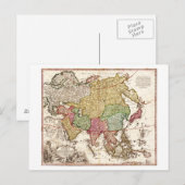 アジアパノラママップアジア6 ポストカード (正面/裏面)