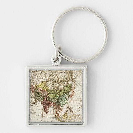 アジアパノラママップアジア7 キーホルダー (正面)