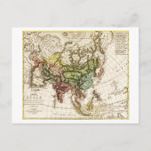 アジアパノラママップアジア7 ポストカード (正面)