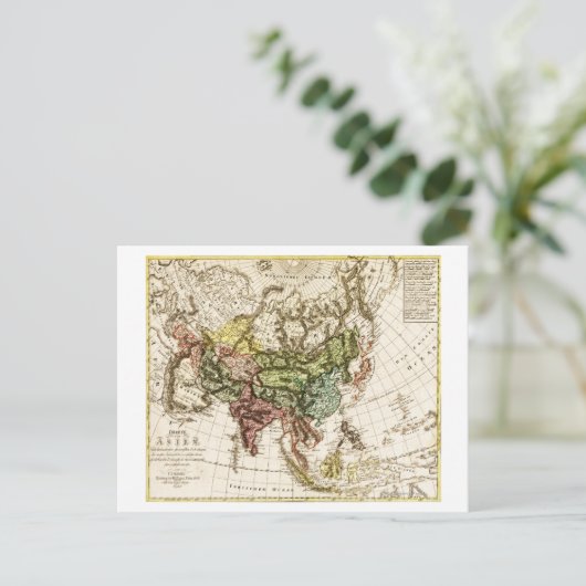 アジアパノラママップアジア7 ポストカード (スタンド正面)