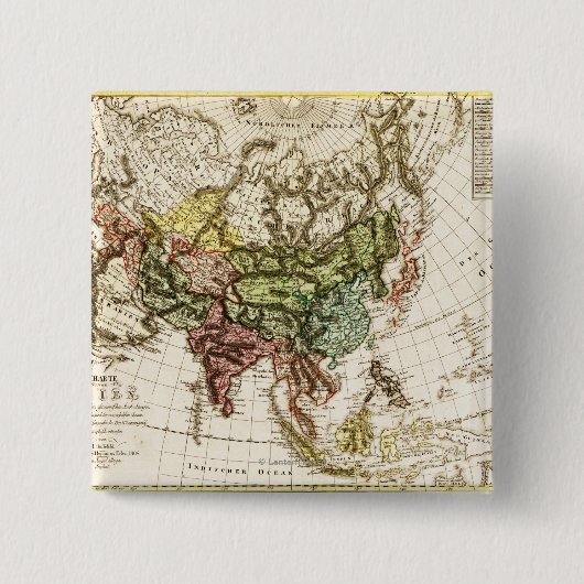 アジアパノラママップアジア7 缶バッジ (正面)