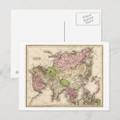 アジアパノラママップアジア8 ポストカード (正面/裏面)