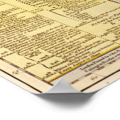 アジアパノラママップアジア9 ポスター (角)