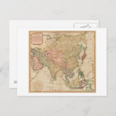 アジアパノラママップアジア ポストカード (正面/裏面)