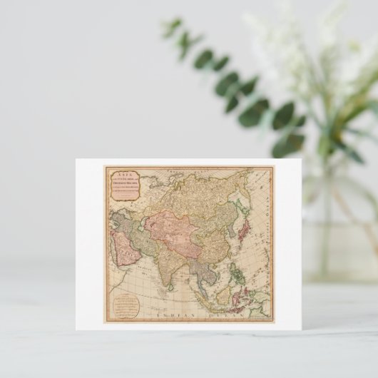 アジアパノラママップアジア ポストカード (スタンド正面)