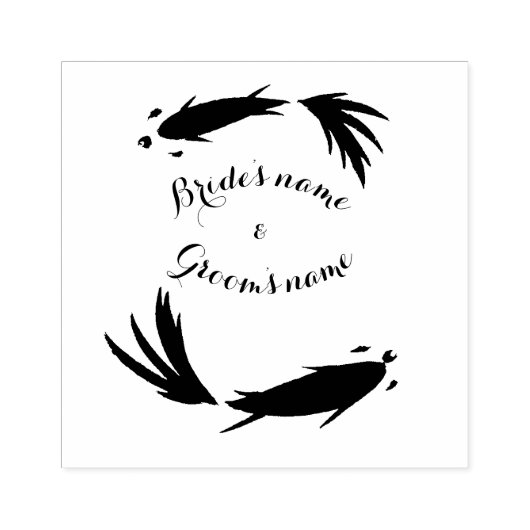 アジアパーソナライズされた人に最適な禅結婚印 ラバースタンプ (インプリント)