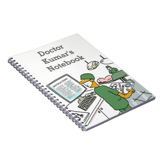 アジアパーソナライズされた医師向け ノートブック (右側)