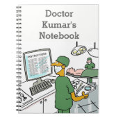 アジアパーソナライズされた医師向け ノートブック (正面)