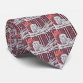 アジアフクロウのタイ ネクタイ (ロール)