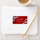 アジアフローラホワイトさくらんぼブロッサムレッド ラベル (インサイチュ)