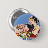 アジアポスター 缶バッジ (正面&裏面)