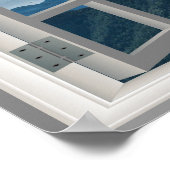 アジアマウンテンズアメージングビューファ海 ポスター (角)