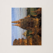 アジアミャンマーバガン古代の寺院と ジグソーパズル (縦)