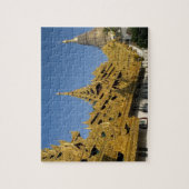 アジアミャンマーヤンゴン首長納言黄金の卒塔 ジグソーパズル (縦)