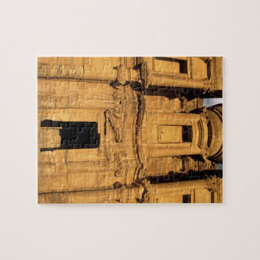 アジアヨルダンペトラ修道院のエル·デイア。 ジグソーパズル (横)