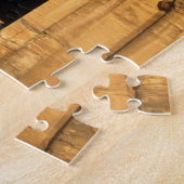 アジアヨルダンペトラ修道院のエル·デイア。 ジグソーパズル (側面)