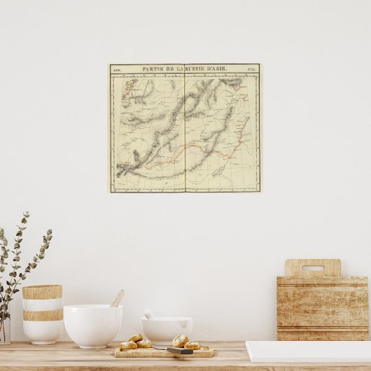 アジアロシア、アジア33 ポスター (キッチン)