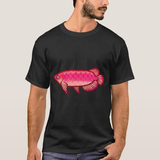 アジアンアロワナ (ストロベリー) Tシャツ (正面)