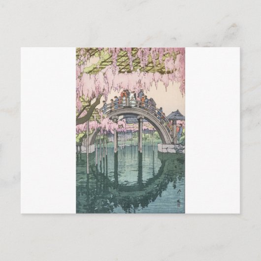 アジアンアートヴィンテージオリエンタルクラシック最高傑作 ポストカード (正面)