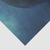 アジアンガールワイルドフラワーズ&レッドポピー抽象芸術アート 薄葉紙 (詳細)