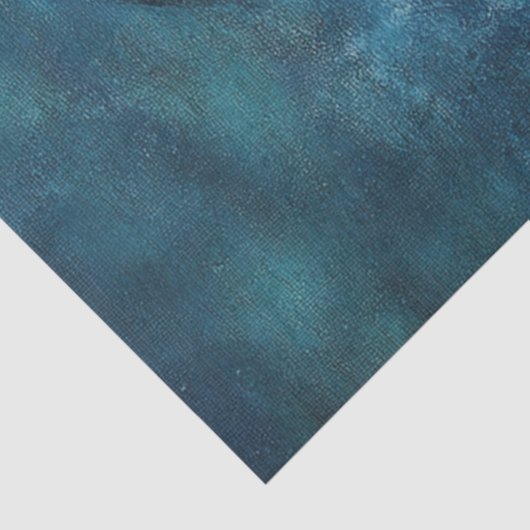 アジアンガールワイルドフラワーズ&レッドポピー抽象芸術アート 薄葉紙 (詳細)