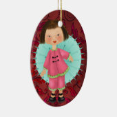 アジアンガール – SRF セラミックオーナメント (右)