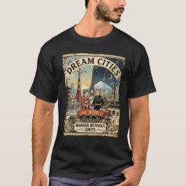 アジアンキャット美学Tシャツ パステルレッドゴールド Tシャツ