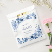 アジアンシノイスリーライトブルーフローラブリッジトン フェイバーバッグ (封をした状態)