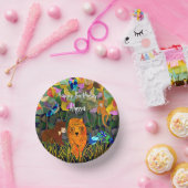 アジアンジャングルタイガーサンベアーピーコックモンキー ペーパーボウル (パーティー)