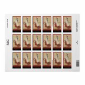 アジアンソードファイター蔵書票 ラベル (フルシート)