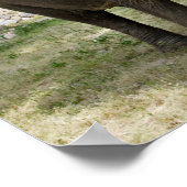 アジアンゾウが並ぶ ポスター (角)