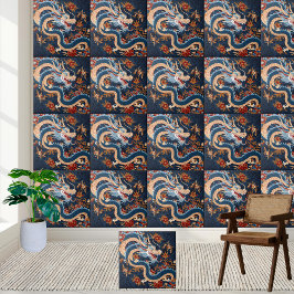 アジアンチノイスリードラゴンタイル タイル