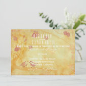 アジアンテイストの結婚式招待状 ラブバード 招待状 (スタンド正面)