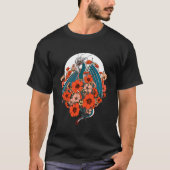 アジアンドラゴンのロゴ Tシャツ (正面)