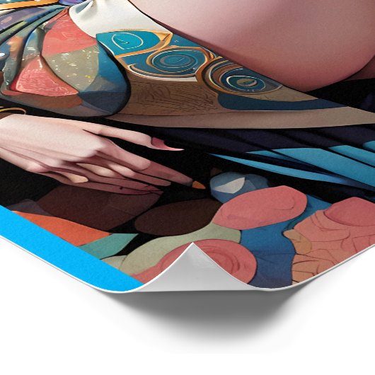 アジアンドリーム飛行 – ケン・ゲージ・アート ポスター (角)