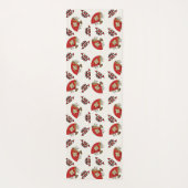 アジアンバードデコ ヨガマット (裏面)