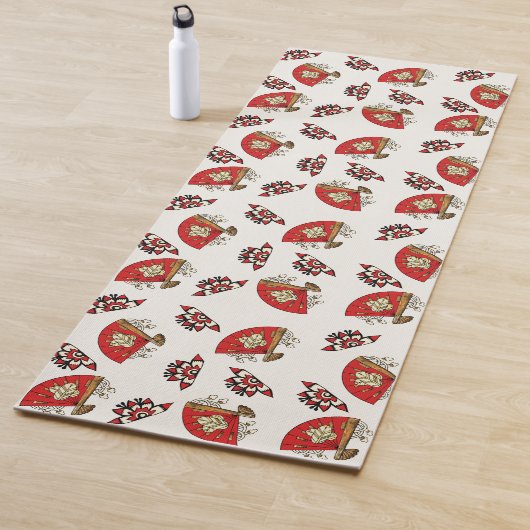 アジアンバードデコ ヨガマット (インサイチュ)