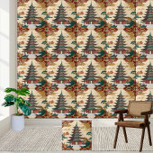 アジアンパゴダチノイスリーデザインタイル タイル