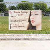 アジアンビューティーヘアサロンの広告をカスタマイズする 横断幕 (インサイチュ)