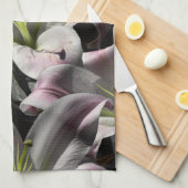 アジアンユリ キッチンタオル (四つ折り)