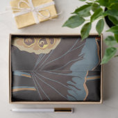 アジアンロータス花。 薄葉紙 (ギフト)