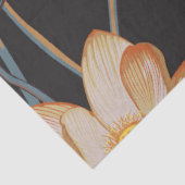 アジアンロータス花。 薄葉紙 (詳細)