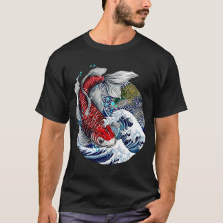 アジアン タトゥー | 和風鯉 | Tシャツ