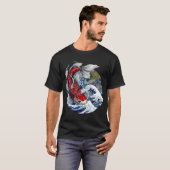 アジアン タトゥー | 和風鯉 | Tシャツ (正面フル)
