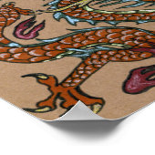 アジアン・ドラゴン ポスター (角)