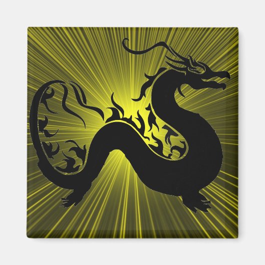 アジアン・ドラゴン マグネット (正面)