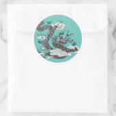 アジアン・ドラゴン ラウンドシール (バッグ)